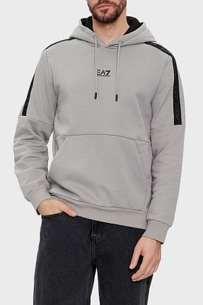 سوئیشرت طوسی مردانه ساده EA7 - کد 846550052