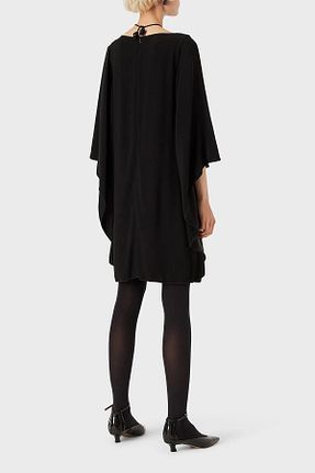 لباس مشکی زنانه بافتنی Emporio Armani - کد 172321270