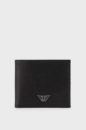 کیف پول مشکی مردانه ابعاد کوچک Emporio Armani - کد 462790949