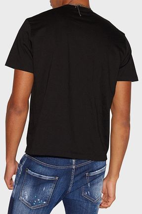 تیشرت مشکی مردانه Relaxed DSquared2 - کد 675832326