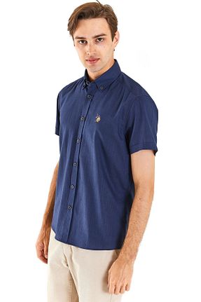 پیراهن سرمه ای مردانه رگولار U.S. Polo Assn. - کد 819360240
