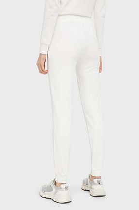 شلوار اسپرت سفید زنانه بافت Armani Exchange - کد 805822054