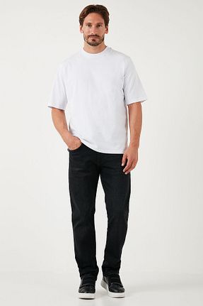 شلوار جین مشکی مردانه پاچه لوله تفنگی Buratti - کد 856163187