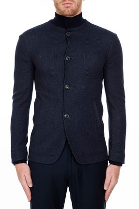 کت سرمه ای مردانه رگولار Emporio Armani - کد 31514631