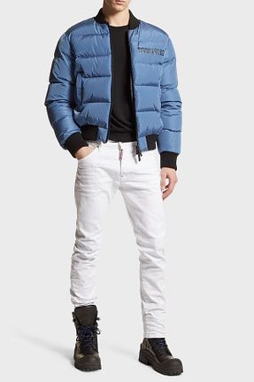 شلوار جین سفید مردانه پاچه تنگ DSquared2 - کد 850058658
