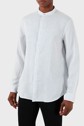 پیراهن سرمه ای مردانه رگولار Armani Exchange - کد 814785595