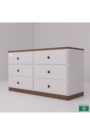 آینه کنسول سفید MDF barisbodesign - کد 849145053