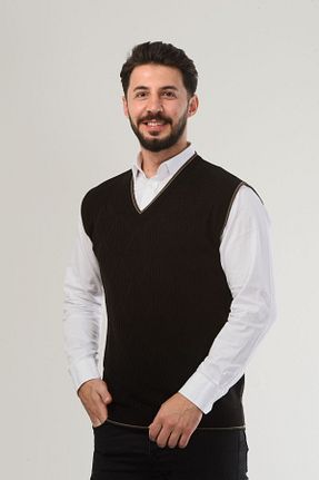سوئیتر مشکی مردانه اکریلیک Kamalı - کد 831288835
