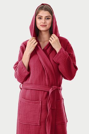 حوله پالتوئی زرشکی زنانه destinyhometex - کد 801921336