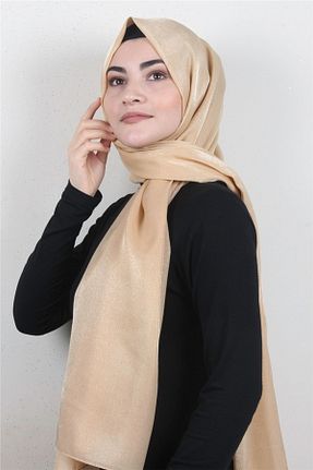 شال طلائی زنانه PİRAMİT - کد 305367813