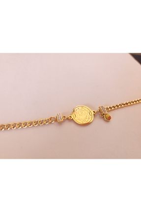 دستبند استیل (فولاد) طلائی زنانه استیل (فولاد) Anatolia - کد 763768726