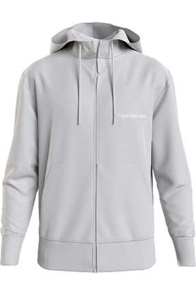 سوئیشرت طوسی مردانه ساده Calvin Klein - کد 857985940