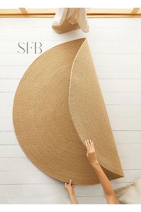 گلیم خاکی Jüt SFB Home Textile - کد 750637041