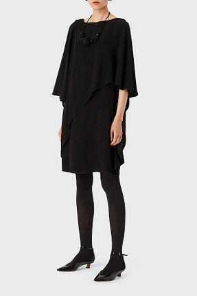 لباس مشکی زنانه بافتنی Emporio Armani - کد 172321270