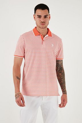 پولوشرت صورتی مردانه %100 پنبه U.S. Polo Assn. - کد 836328184
