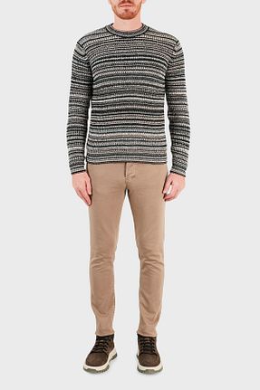 شلوار جین قهوه ای مردانه پنبه ای Exxe Jeans - کد 170024348
