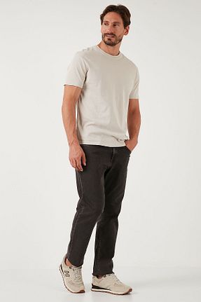 شلوار جین قهوه ای مردانه پاچه لوله تفنگی Buratti - کد 856162754
