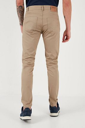 شلوار خاکی مردانه پنبه - الاستین U.S. Polo Assn. - کد 834050412