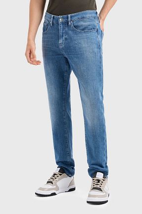 شلوار جین آبی مردانه پاچه ساده Armani Exchange - کد 844078746