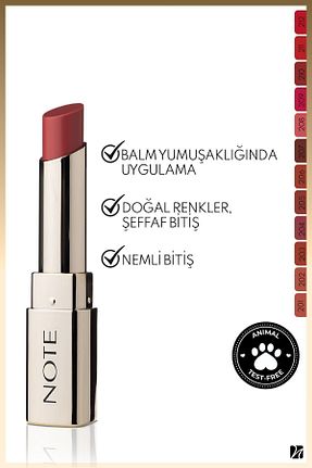 رژ لب قرمز Parlak Note Cosmetics - کد 819115904