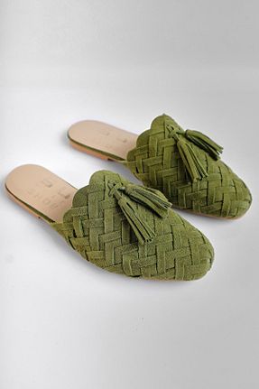 دمپائی سبز زنانه جیر SU SHOE BOUTIQUE - کد 857949984