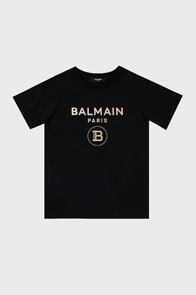 تیشرت مشکی زنانه رگولار BALMAIN - کد 831160251