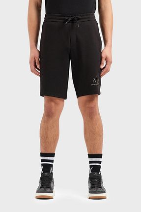 شلوارک و برمودا مشکی مردانه رگولار Armani Exchange - کد 816052213