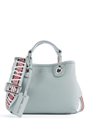 کیف دوشی سبز زنانه پلی اورتان Emporio Armani - کد 797209038