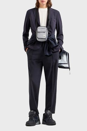 شلوار سرمه ای مردانه پلی آمید Emporio Armani - کد 831161922