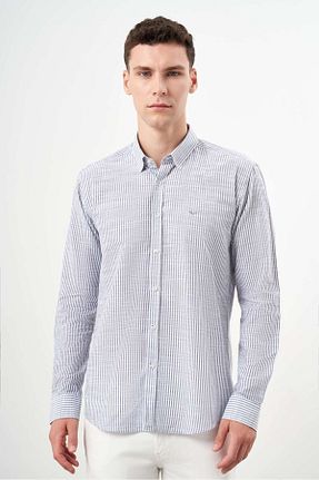 پیراهن طوسی مردانه اسلیم فیت Morven - کد 854154937