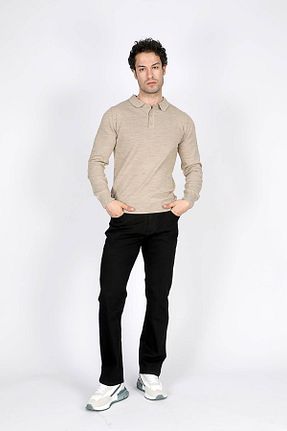 شلوار جین مشکی مردانه رگولار Lee Cooper - کد 858142007