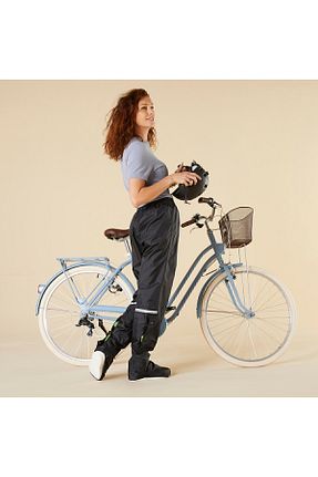 شلوار اسپرت مشکی زنانه پلی استر Decathlon - کد 402953287