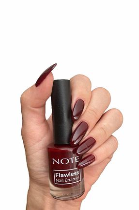 لاک ناخن زرشکی Note Cosmetics - کد 322318199