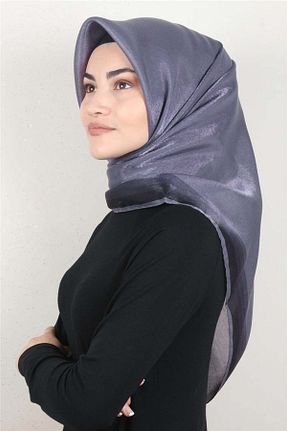 روسری بنفش پلی استر PİRAMİT - کد 316163836
