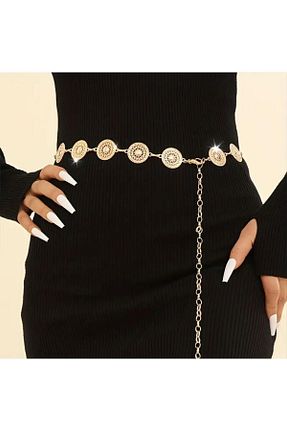 کمربند طلائی زنانه زنجیر Beyna - کد 852024296