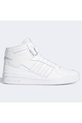 کفش بسکتبال سفید مردانه چرم مصنوعی adidas - کد 94627195