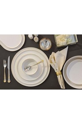 سرویس غذاخوری سفید 12 نفره Porland - کد 124359439