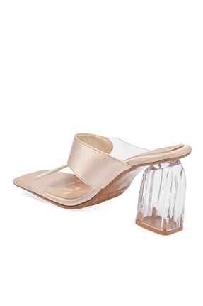 دمپائی بژ زنانه پارچه ای Tergan - کد 857897216