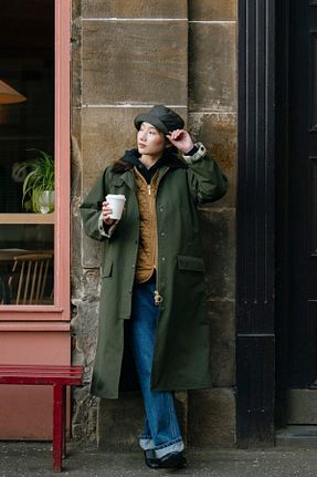 کلاه سبز زنانه Barbour - کد 857901631