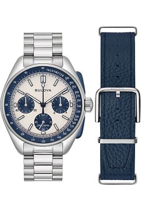 ساعت مچی سفید مردانه 41-45 میلی متر Bulova - کد 734589389