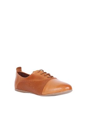 کفش کژوال قهوه ای زنانه چرم خالص Bueno Shoes - کد 107176266