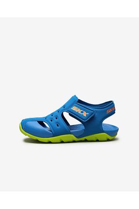 صندل سرمه ای بچه گانه پاشنه تخت Skechers - کد 41975297