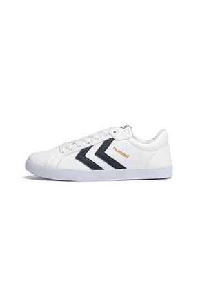 کفش اسنیکر سفید زنانه بند دار hummel - کد 34014158