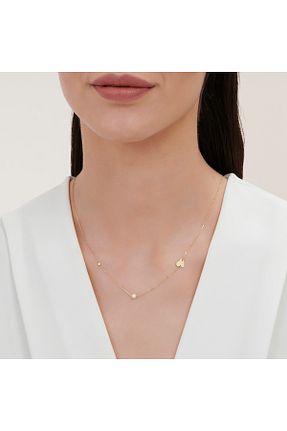 گردنبند الماس زرد 0,01 - 0,20 Altınbaş - کد 367907578