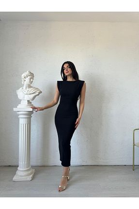 لباس مشکی زنانه رگولار Bade Butik - کد 821099538