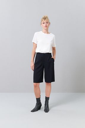 شلوارک و برمودا مشکی زنانه Relaxed Roman - کد 858119979