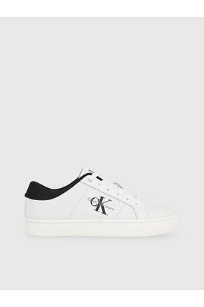 کفش اسنیکر مشکی زنانه چرم اصل Calvin Klein - کد 809657138