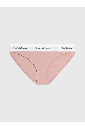 پائین تنه بیکینی بژ زنانه ساده Calvin Klein - کد 814218114