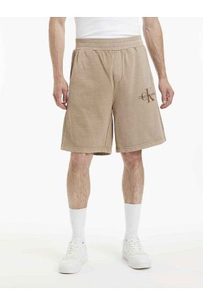 شلوارک و برمودا طوسی مردانه رگولار Calvin Klein - کد 797081075