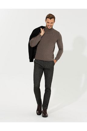 شلوار طوسی مردانه پارچه Pierre Cardin - کد 858132601